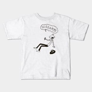 Greg screaming Kids T-Shirt